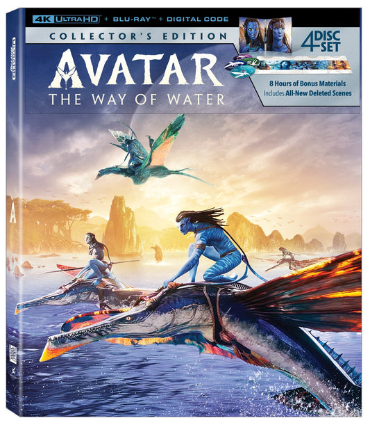 Avatar: The Way of Water 4K Collector's Edition (4K Ultra HD + Blu-ray + Digital Code) (Disney) product image