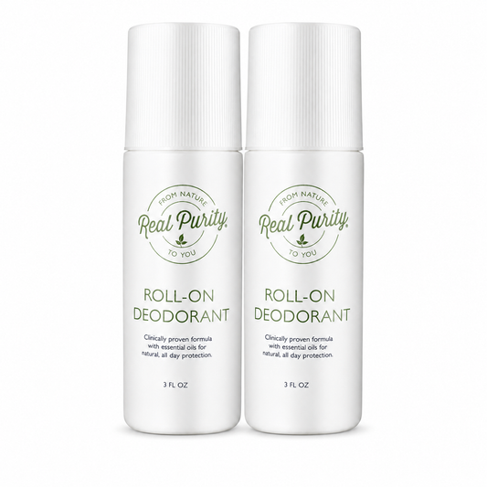 Real Purity Natural Roll-On Deodorant 2-Pack – updated package