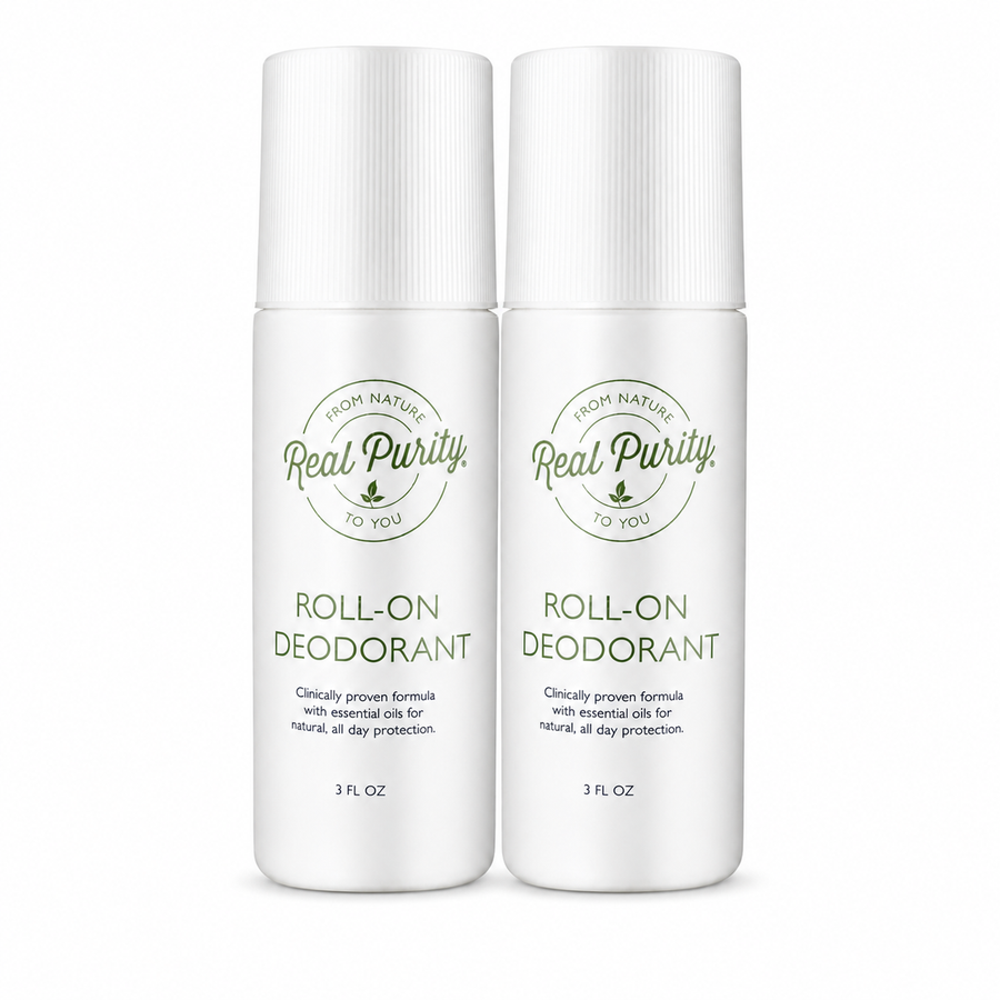 Real Purity Natural Roll-On Deodorant 2-Pack – updated package