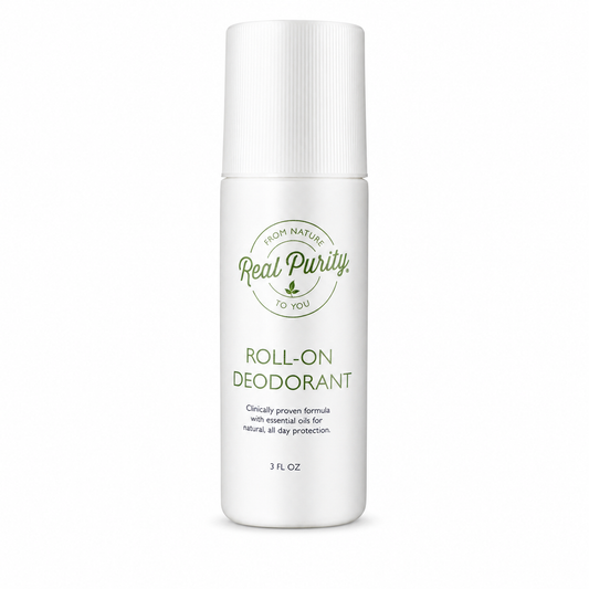 Real Purity Natural Roll-On Deodorant 3 oz – updated package