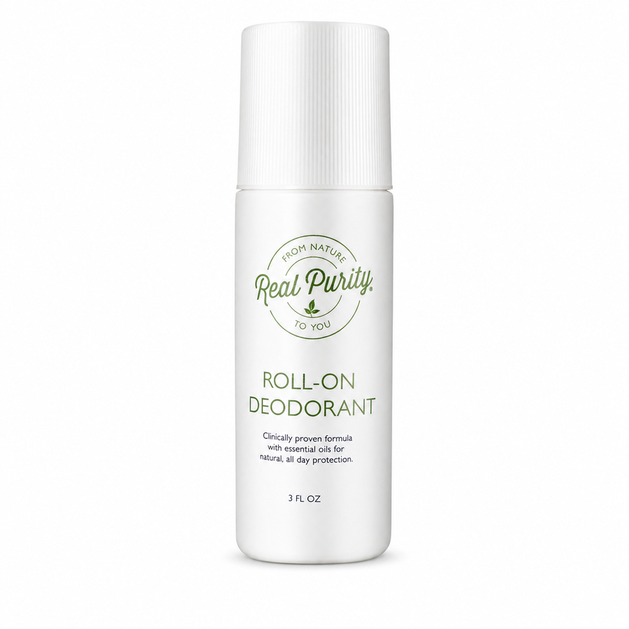 Real Purity Natural Roll-On Deodorant 3 oz – updated package